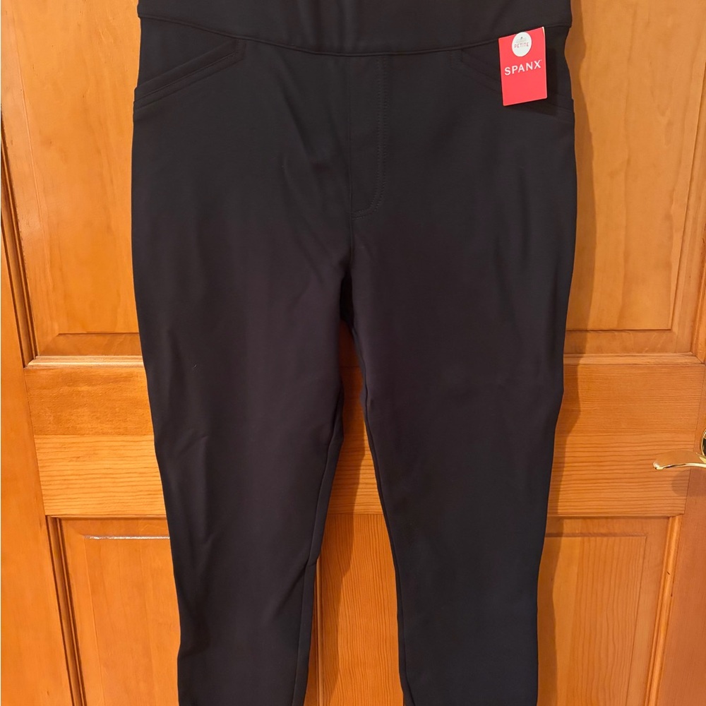 SPANX Classic Black Backseam Skinny Pants